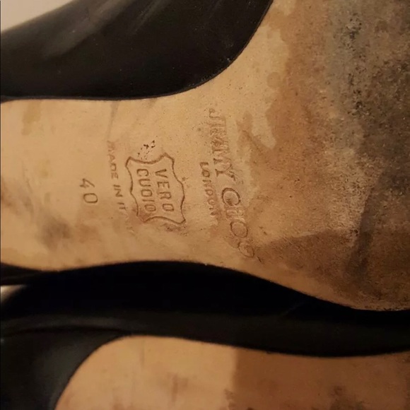 JIMMY CHOO size 40 black boots - Picture 8 of 9